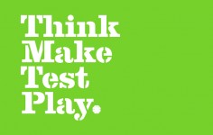 Think Make Test Play logo